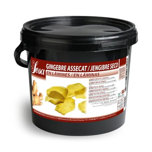 SOSA Jengibre en láminas secado - Formato 1.8kgs - Uso professional