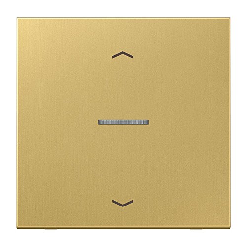 Preisvergleich Produktbild Jung eNet Jalousie-Taste LS900 / Aluminium anthrazit messingfarben Clasic