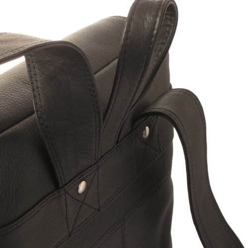 Lederrucksack von Jahn-Tasche für Laptops bis 15,6 Zoll