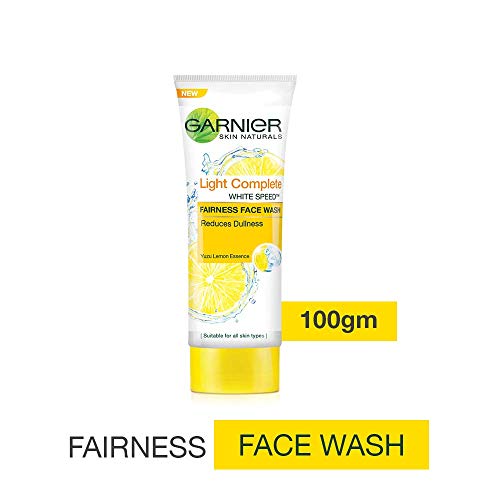 Image of Garnier Skin Naturals, Micellar Cleansing Water, 125ml And Garnier Skin Naturals Light Complete Facewash, 100g