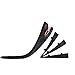 Altura del talón unisex aumentar zapato lift plantilla insertos - (4 capas 9 cm) negro