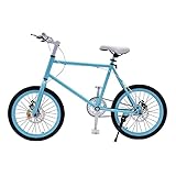 SOLOCJNL Bicicleta para niños, 20 pulgadas para niñas y niños, altura ajustable, capacidad de carga de 220 lb con frenos de disco mecánicos delanteros y traseros y horquillas amortiguadoras