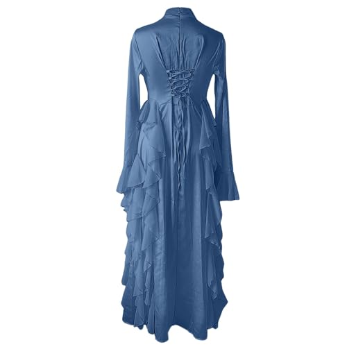 Robe de cocktail maxi à volants pour vos nuits parisiennes - 2
