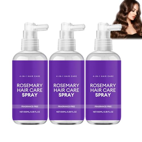 Spray capillaire hydratant au romarin contre les cheveux secs et le cuir chevelu irrité
