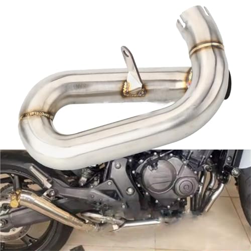 Tuyau d'échappement intermédiaire pour moto pour réparer une fuite sur CB600F 2007-2013