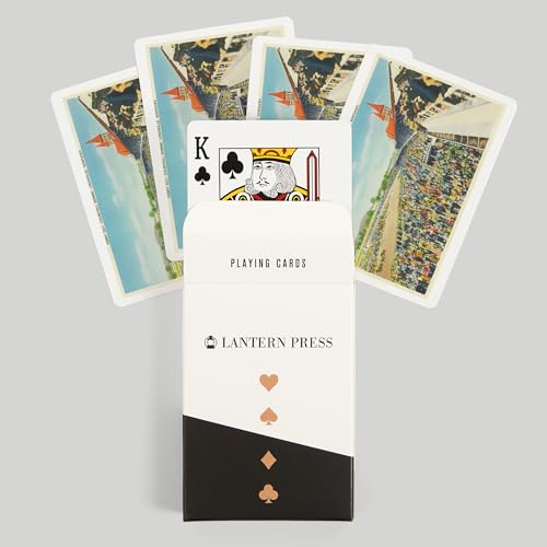 Lantern Press Baraja Poker Vista Churchill Downs Kentucky miniatura 6