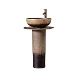 Lavabo Da Bagno Lavabo su piedistallo for uso domestico Lavabo su piedistallo in ceramica Lavabo da terra Mobile Da Bagno