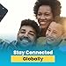 H2O Wireless 120-Day USA Physical Prepaid SIM Card with 60GB High-Speed 4G LTE/5G Data & 5GB Mobile Hotspot, Unlimited Data, Talk & Text to 70+ Countries, Triple-Cut US SIM Card for Cell Phones