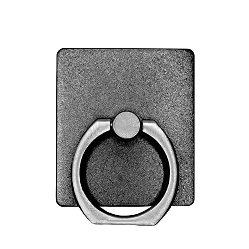 Cell Phone Ring Grip Holder, Adhesive Phone Gripper And Finger Kickstand, Compatible With Iphone & Samsung Galaxy - Gray Color #TOP3