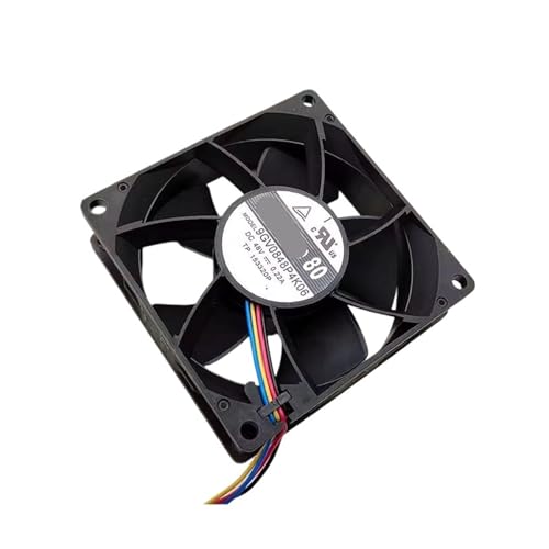 Ventilateur de refroidissement 8cm pour boîtier 9GV0848P4K06 48V 0.22A 8025