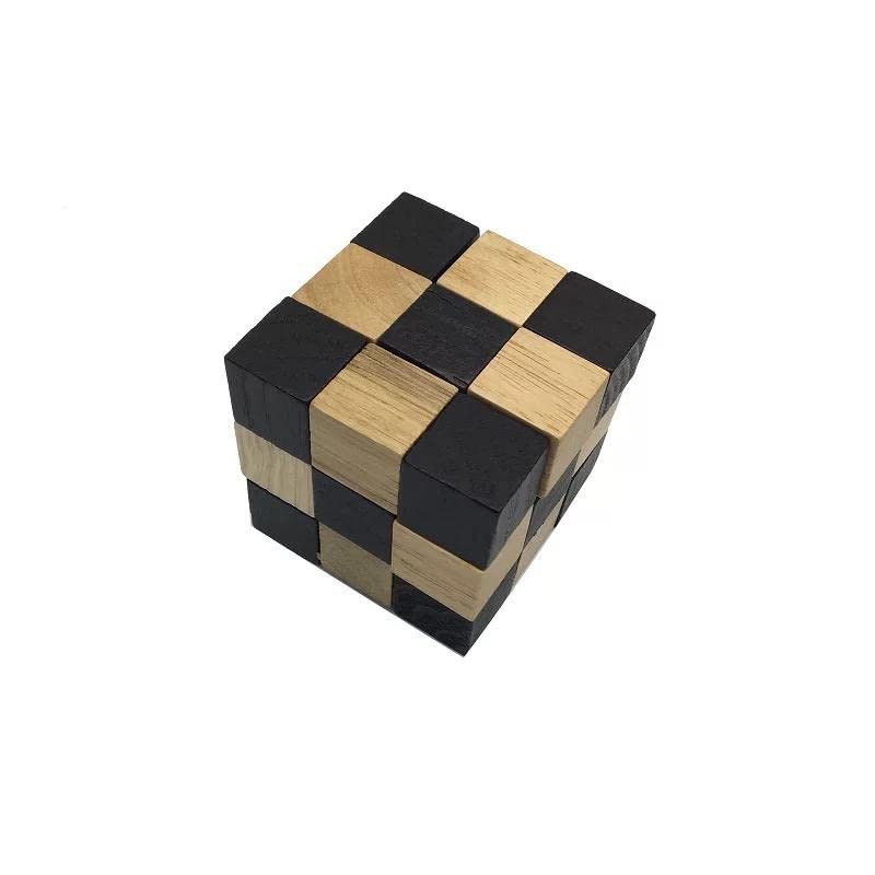 AASHMEEERA Wooden Brain Teaser Snake Cube Puzzle in Natural Colour Brown, Black (B0B71SV531) Amazon Price History, Amazon Price Tracker