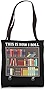 This Is How I Roll Book Reader Reading Nerd Library Bookworm Tote Bag