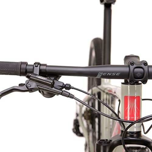 Bicicleta Mtb Sense One 2023 Freio Hidráulico 3x7v Shimano Cinza Rosa Tamanho 15