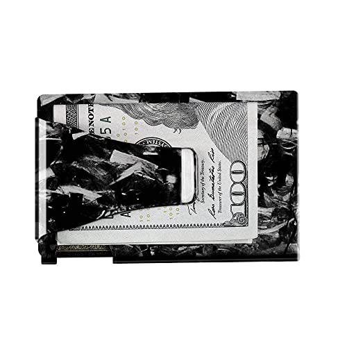 Forged Carbon Fiber Cash & Card Slim Wallet2