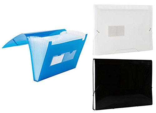 Expanding File Filexec classeur trieur 13 poches lettre translucide 50466-4322