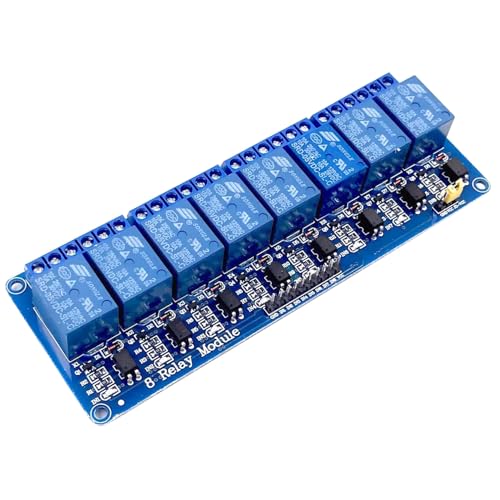 GTIWUNG 1 Pieza Módulo de Relé de 8 Canal 5V con Aislamiento