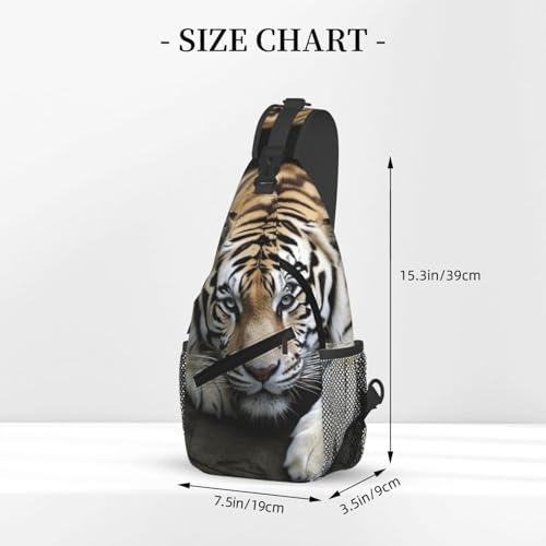 Morrales Cruzados Tiger Lie Para Hombre y Mujer Negro miniatura 3