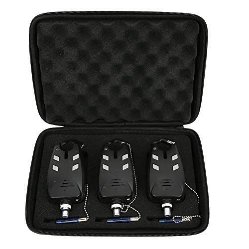 Alarmas De Pesca Rehomy Alarmas de Mordedura de Pescado Conjunto Accesorio Swinger de Pesca de Alta Sensibilidad para Caña de Pesca...