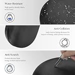 Geekria Housse de transport robuste Shield compatible avec Apple Vision, Accessoires de protection de sacs portables et VR Boîtier de voyage compact (Noir)