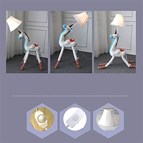 Lámpara de pie de princesa estilo nórdico con interruptor 6