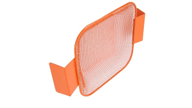 Bait Riddle Mini Tamis à Appâts 3 Mm – Fer, Orange, Poignées, Pour Particules Moyennes Et Fines