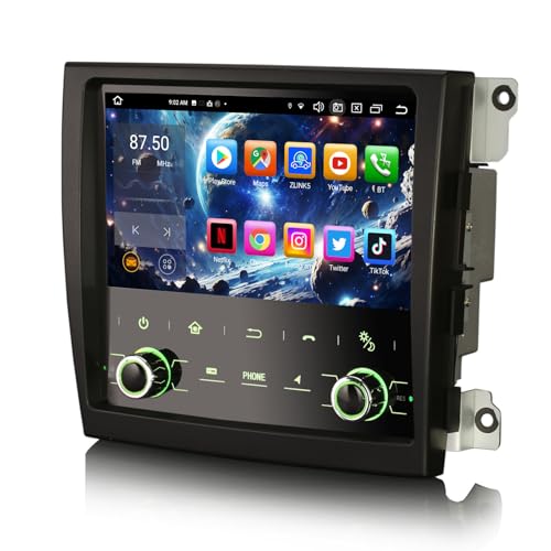 Android 14.0 8 Núcleos 4GB+64GB DAB+ Radio Coche Estéreo para Porsche Panamera 2010-2016 Navegador GPS Soporte Inalámbrico CarPlay Android Auto WiFi 4G USB Bluetooth 5.0 7 Pulgadas IPS Pantalla táctil