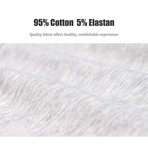 LYYTHAVON Women’s Underwear Soft Breathable Cotton Brief Ladies Panties 5-Pack4