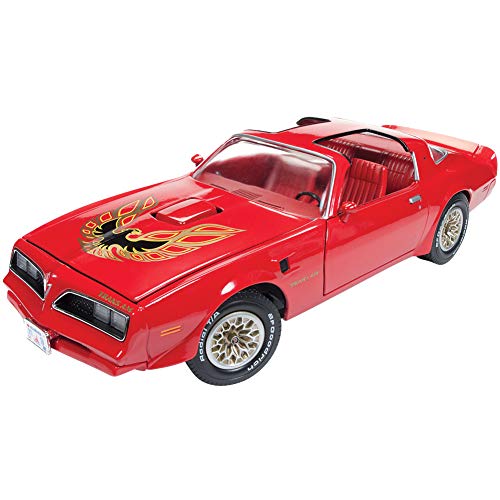 1977 Pontiac Firebird Trans Am Buccaneer Red Limited Edition to 1,002 Pieces Worldwide 1/18 Diecast Model Car by Autoworld AMM1160