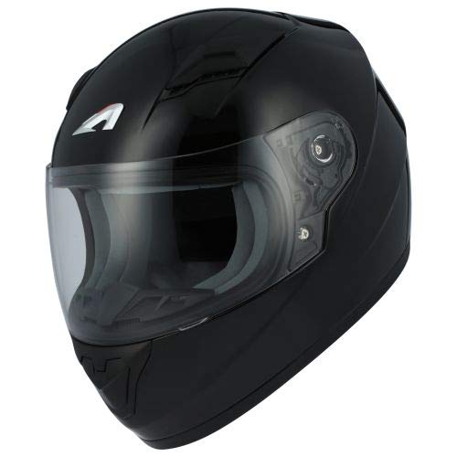 Astone Helmets - Casque moto GT2kid - Casque de moto homologué pour enfant - Casque intégral junior - Matt black S