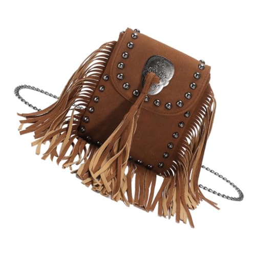 Sac bandoulière à franges en style vintage idéal pour vos sorties à la plage et le shopping