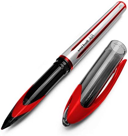 uni-ball AIR - 0.7mm Medium Rollerball - 3 Pack - Red - UBA-188-L