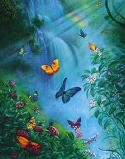 Sunsout Butterflies in The Mist 1000 Piece Jigsaw Puzzle