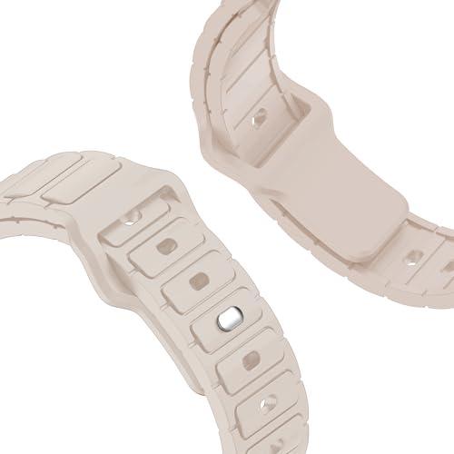 Image of ACM Watch Strap Silicone Belt 22mm compatible with Universal 22mm Size Replacement Strap Smartwatch Sports Button Closure Band