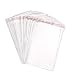 400 Clear Resealable Cello/Cellophane Bags -Cookies,Gift Basket,Gift,Bakery,Candies,Dessert (200 Piece 3x4" Bag,200 Piece 4 3/8" x 5 3/4" Bag,1.2mil)