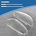 FZJDSD 1Pair Headlight Lens Cover Compatible with Volkswagen Golf 6 MK6 GTI 2010 2011 2012 2013 2014 2015 Replace 5K1941751D 5K1941752D 5K1941753E 5K1941754E 5K0941753C 5K0941754C