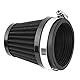 Ymiko Luftfilter, Unifür Versal Motorrad Luftfilter Ersatz Pilz Luftansaugfilter Reiniger Modifiziertes Zubehör(60mm)