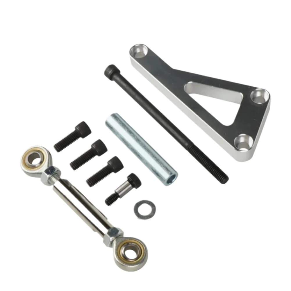 Pwuwarrkg Onecolor Billet Aluminum Alternator Bracket Compatible With Sbc 350 305 327 383 5.0L 5.7L V8 Engine With Long Water Pump
