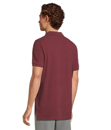 Image of U.S. POLO ASSN. Men Cotton Regular Fit Solid Polo With Small Pony | Two-Button Closure Pique Polo Shirt, Summer Fashion Golf Shirt