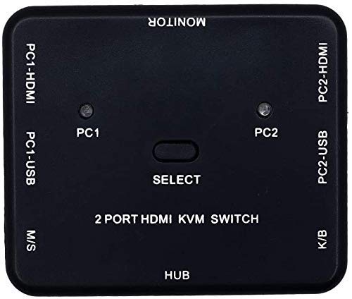 Rec Trade All KVM Switces (2 Port HDMI KVM Switch), (SWT-82) (B08WL5MS48) Amazon Price History, Amazon Price Tracker