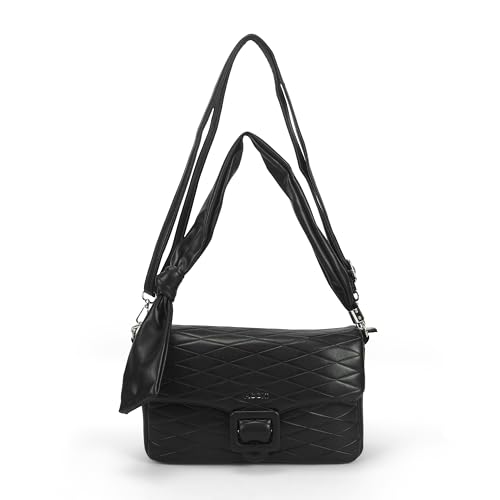 Image of Mochi Women Casual PU Soft Body Magnet closure Quilted Shoulder Bag