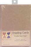 Greeting Cards Wtih Envelopes 5 Inch by 7 Inch 8 Sets/Package, Ivory