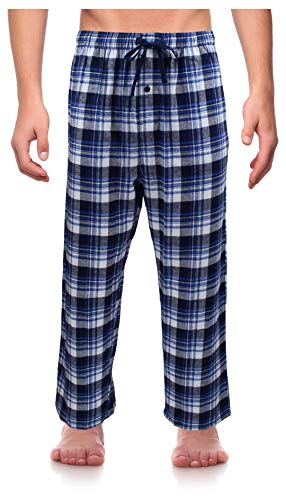 Casual Trends Classical Sleepwear Men’s 100% Cotton Flannel Pajama Pants,