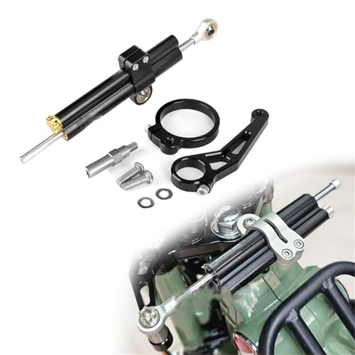 Amortisseur de direction Hunter Cub CT125 kit complet anti-guidonnage moto
