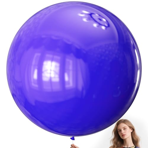 Image of Purple Balloons 9pcs, 36 Inch Large Balloons for Garland or Arch as Party Wedding Baby Shower Decorations