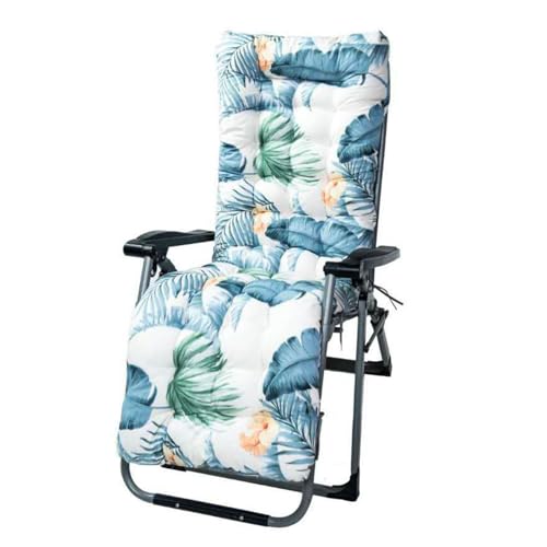 HLTQL Colchonetas para Tumbonas Jardin Exterior、Colchoneta para Tumbona De Piscina、CojíN para Tumbona Plegable、ColchóN Tumbona Exterior Grueso(c2,170x53x8cm)