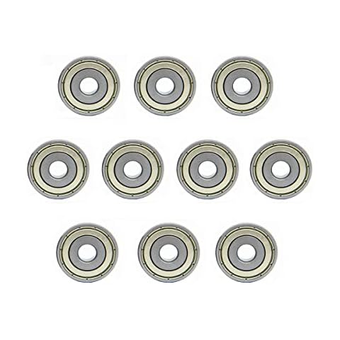 10 PCS MR128ZZ Deep Groove Ball Bearings Cover