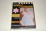  The Bakis Herren-Unterhemd Sparpack 4 Stück 100% Baumwolle Feinripp 9,Weiß
