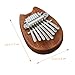 CONGARTENO Mini Kalimba Thumb Piano Keys Wooden Finger Piano Beginner Music Instrument Stage Performance Music Lovers