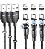 ✅ [empaquetado] Cable de carga magnético 0,5 m x 1, cable de carga magnético de 1 m x 1 m, cable de carga magnético de 2 m x 1, Micro USB x3, tipo C x3.