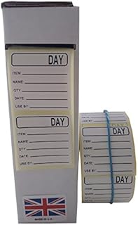 Prepared Food Labels,Food Hygiene Labels 1000 On A Roll 36 mm x 36 mm